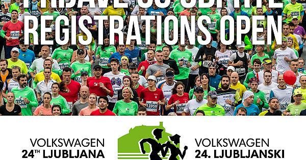 Prijave na VW 24. Ljubljanski maraton so ODPRTE!