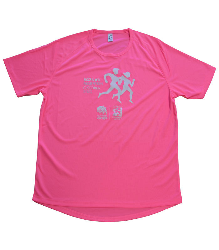 Moška športna majica Rožnati maraton 2022